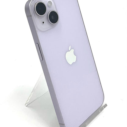 【全額返金保証】【最速発送】Apple iPhone iPhone 14 128GB パープル au SIMフリー 動作確認済 84%