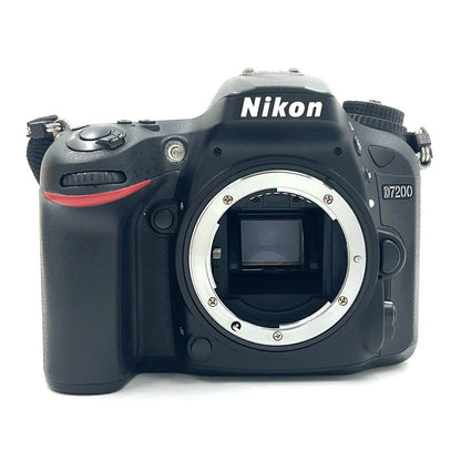 【全額返金保証】【最速発送】Nikon デジタル一眼 D7200 ブラック 美品 動作確認済