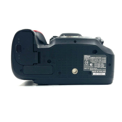 【全額返金保証】【最速発送】Nikon デジタル一眼 D7200 ブラック 美品 動作確認済