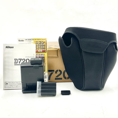 【全額返金保証】【最速発送】Nikon デジタル一眼 D7200 ブラック 美品 動作確認済