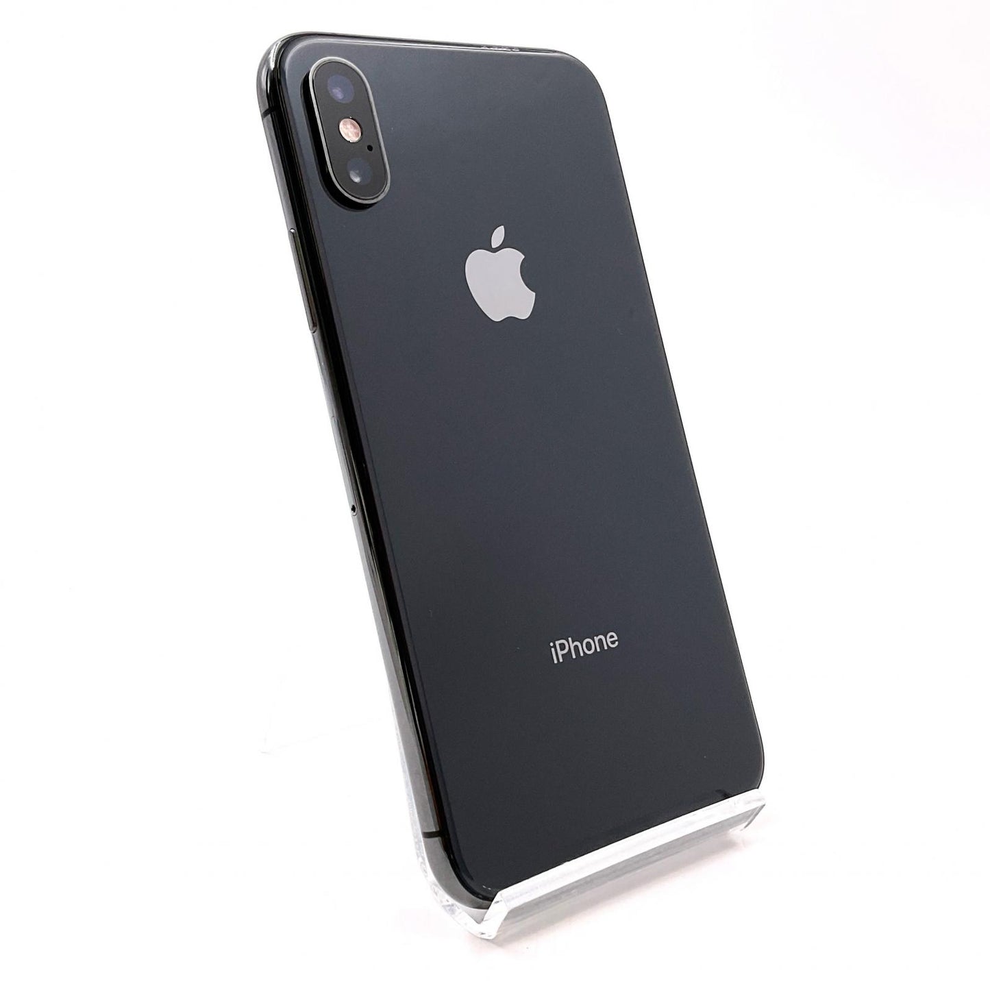 【全額返金保証】【最速発送】Apple iPhone iPhone XS 256GB スペースグレイ Softbank SIMフリー 白ロム 動作確認済 80%