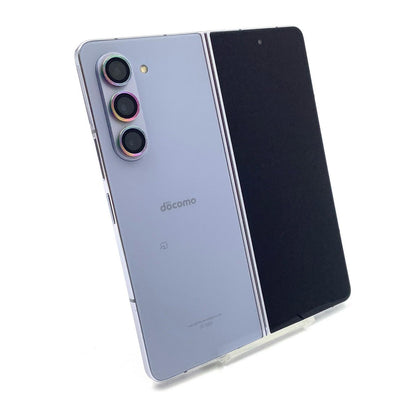 【全額返金保証】【最速発送】SAMSUNG Galaxy Z Fold5 256GB アイシー ブルー docomo SIMフリー SC-55D 白ロム 動作確認済