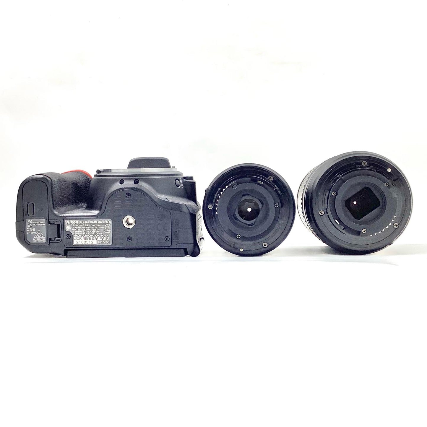 【全額返金保証】【最速発送】Nikon デジタル一眼 D5600 ダブルズームキット ブラック 美品 動作確認済