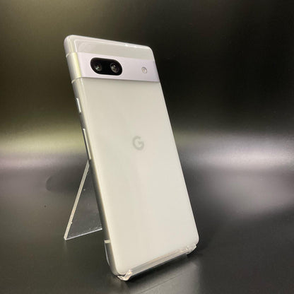 【全額返金保証】【最速発送】Google Pixel 7a 128GB ホワイト docomo SIMフリー Pixel 7a 白ロム 美品 動作確認済