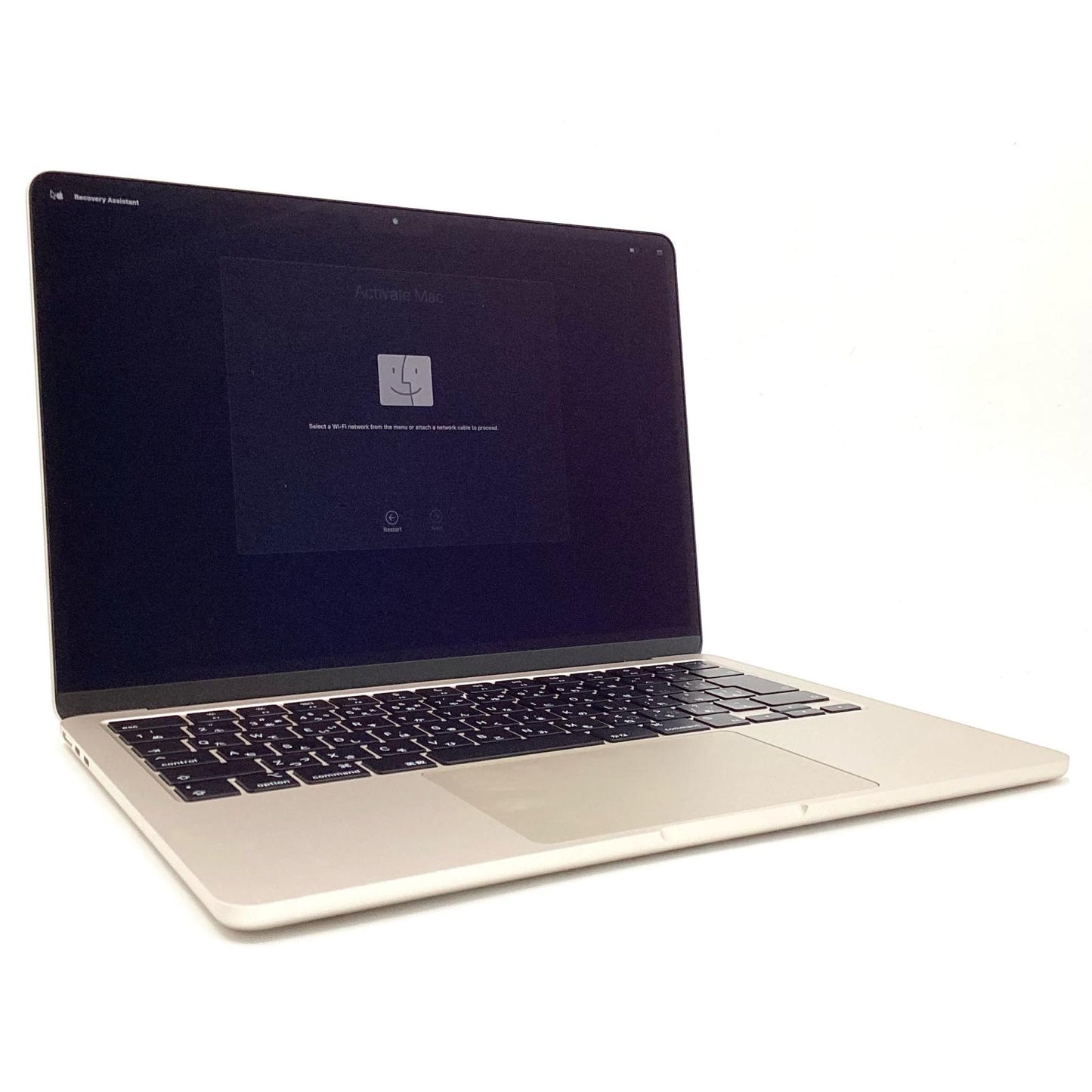 【全額返金保証】【最速発送】Apple MacBook Air 13インチ 2022 Apple M2 8GB SSD 512GB スターライト 100% 超美品 動作確認済