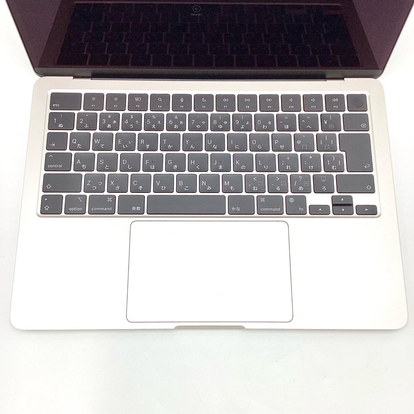 【全額返金保証】【最速発送】Apple MacBook Air 13インチ 2022 Apple M2 8GB SSD 512GB スターライト 100% 超美品 動作確認済