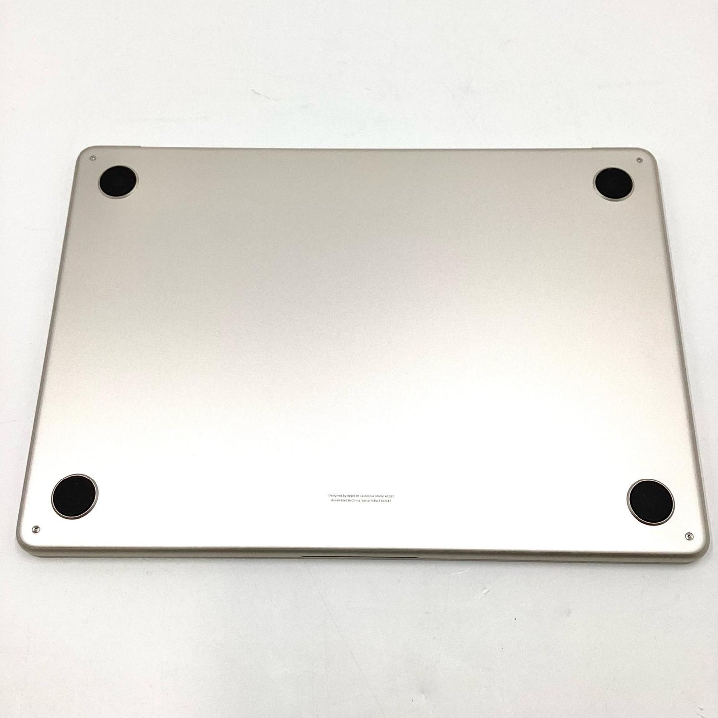 【全額返金保証】【最速発送】Apple MacBook Air 13インチ 2022 Apple M2 8GB SSD 512GB スターライト 100% 超美品 動作確認済