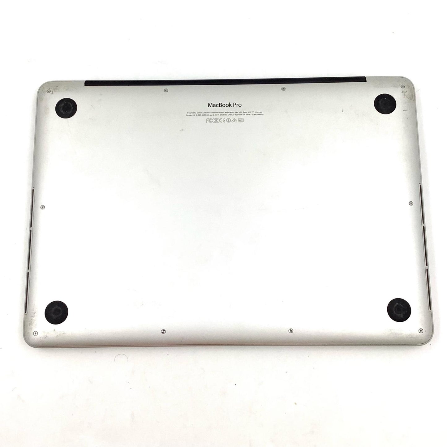 【最速発送】Apple MacBook Pro 13インチ 2013 2.4GHz デュアルコア Intel Core i5 8GB SSD 256GB シルバー 88.1%【難有】
