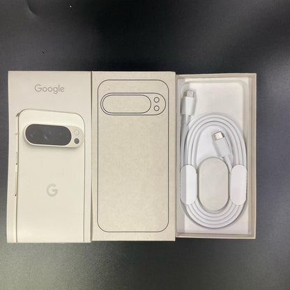 【全額返金保証】【最速発送】Google Pixel 9 Pro 256GB Porcelain SIMフリー GWVK6 白ロム 美品 動作確認済