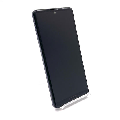 【全額返金保証】【最速発送】SHARP AQUOS sense5G 64GB ニュアンスブラック docomo SH-53A 白ロム 動作確認済