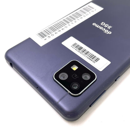 【全額返金保証】【最速発送】SHARP AQUOS sense5G 64GB ニュアンスブラック docomo SH-53A 白ロム 動作確認済