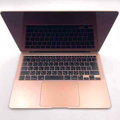 【全額返金保証】【最速発送】Apple MacBook Air 13インチ 2020 Apple M1 8GB SSD 256GB ゴールド 85.8% 動作確認済