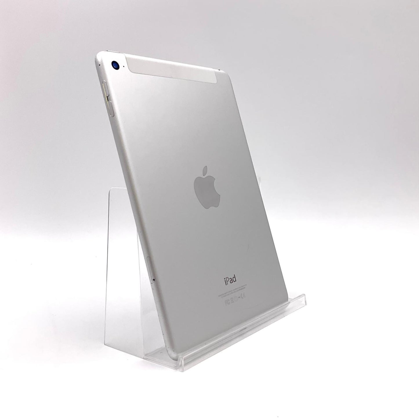 【全額返金保証】【最速発送】Apple iPad mini 7.9インチ 第4世代 16GB シルバー WiFi+Cellular Softbank 白ロム 動作確認済