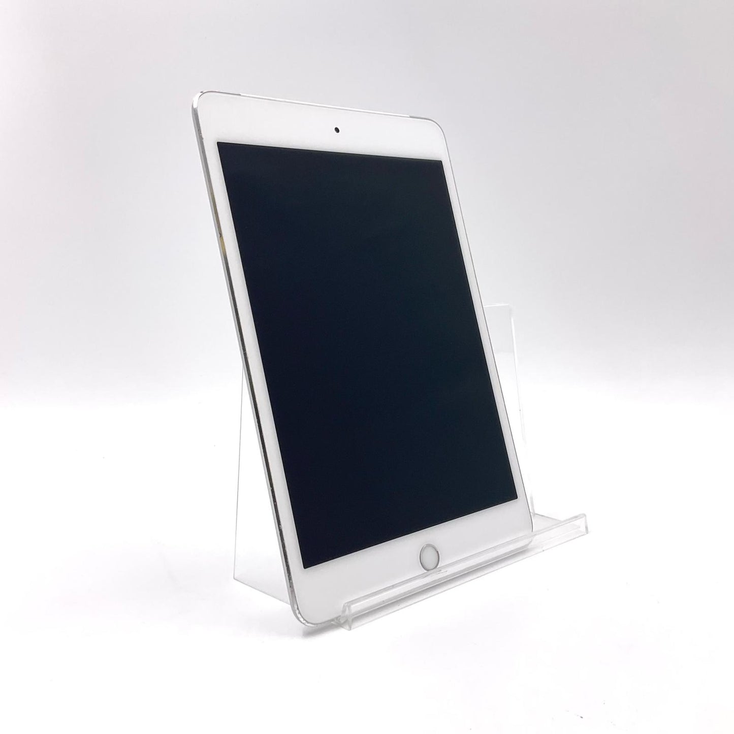 【全額返金保証】【最速発送】Apple iPad mini 7.9インチ 第4世代 16GB シルバー WiFi+Cellular Softbank 白ロム 動作確認済