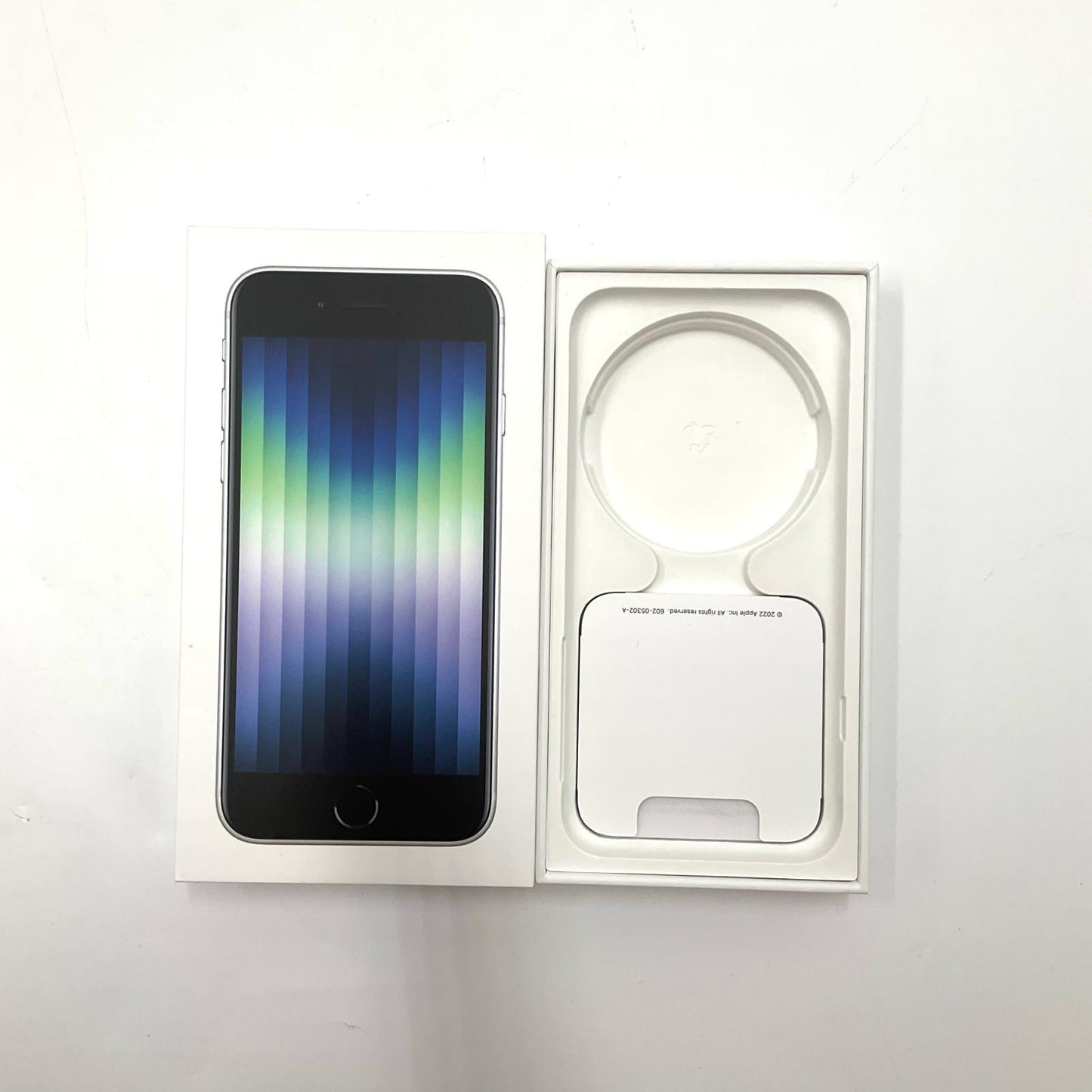 【全額返金保証】【最速発送】Apple iPhone iPhone SE（第3世代） 64GB スターライト Softbank 白ロム 動作確認済 90%