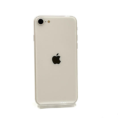 【全額返金保証】【最速発送】Apple iPhone iPhone SE（第3世代） 64GB スターライト Softbank 白ロム 美品 動作確認済 94%