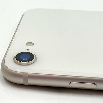 【全額返金保証】【最速発送】Apple iPhone iPhone SE（第3世代） 64GB スターライト Softbank 白ロム 美品 動作確認済 94%