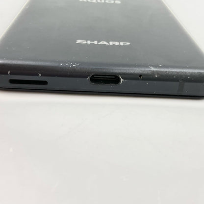 【全額返金保証】【最速発送】SHARP AQUOS sense4 Lite 64GB ブラック 楽天モバイル SH-RM15 白ロム 動作確認済