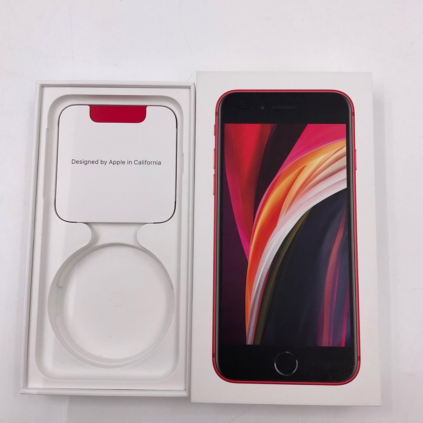 【全額返金保証】【最速発送】Apple iPhone iPhone SE（第2世代） 128GB (PRODUCT)RED Softbank 白ロム 美品 動作確認済 85%