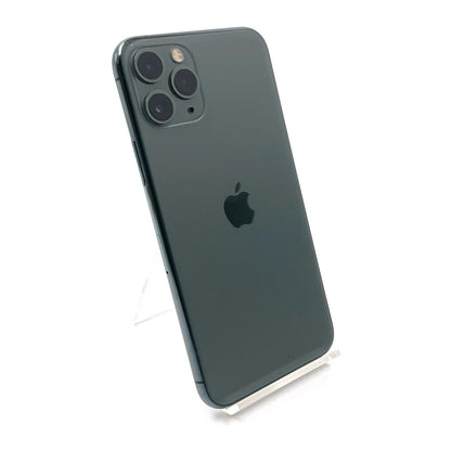 【全額返金保証】【最速発送】Apple iPhone iPhone 11 Pro 256GB ミッドナイトグリーン docomo SIMフリー 白ロム 動作確認済 97%