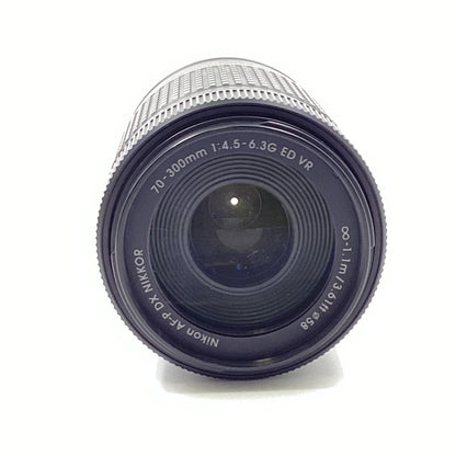 【全額返金保証】【最速発送】Nikon AF-P DX NIKKOR 70-300mm f/4.5-6.3G ED VR 動作確認済
