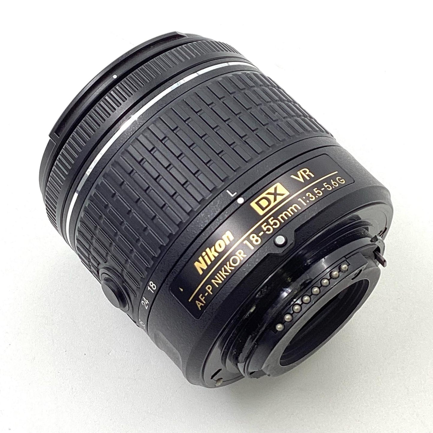 【全額返金保証】【最速発送】Nikon AF-P DX NIKKOR 18-55mm f/3.5-5.6G VR 動作確認済