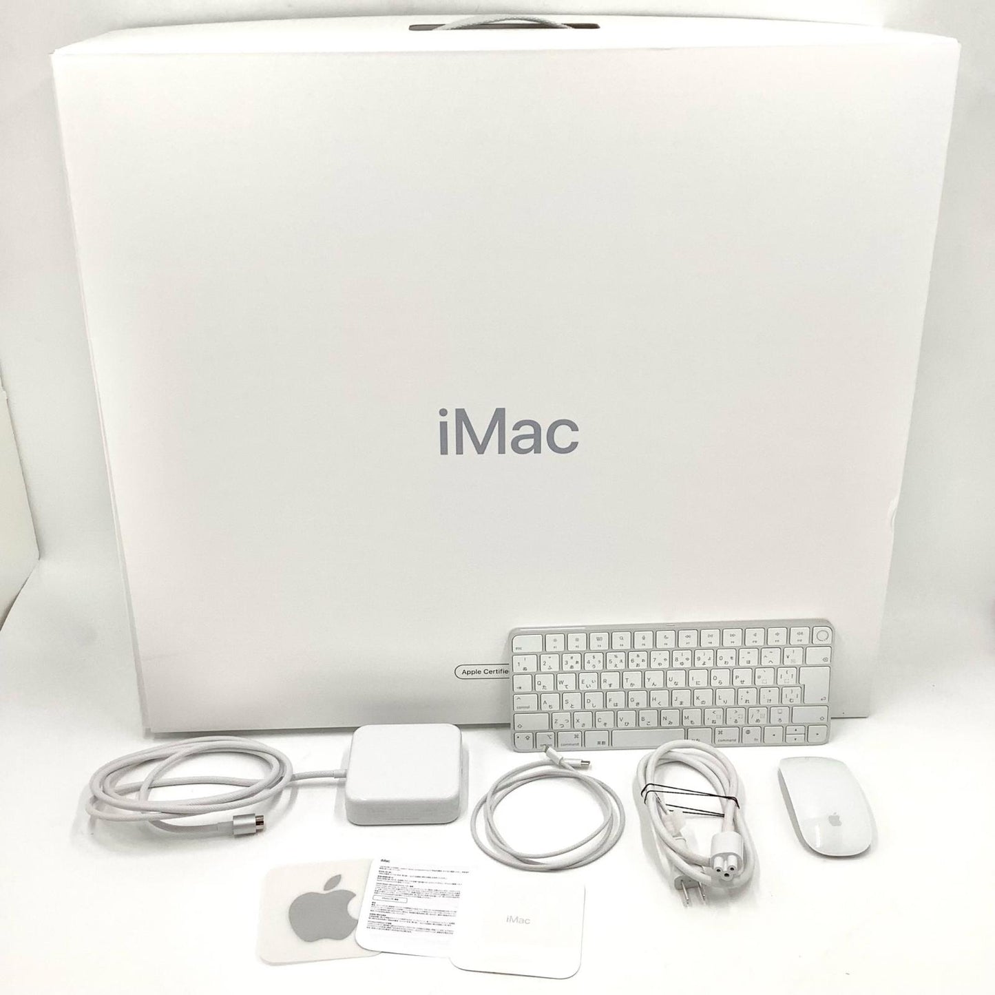 【全額返金保証】【最速発送】Apple iMac 24インチ Apple M3 8GB SSD 512GB シルバー 美品 動作確認済