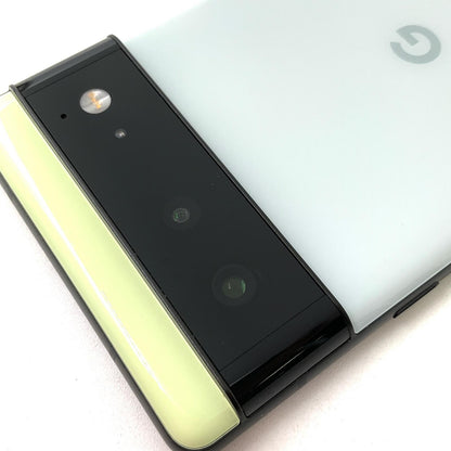 【全額返金保証】【最速発送】Google Pixel 6 128GB Sorta Seafoam au GR1YH 白ロム 動作確認済