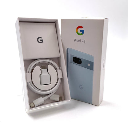 【全額返金保証】【最速発送】Google Pixel 7a 128GB Sea SIMフリー G82U8 白ロム 新品未開封 即納OK