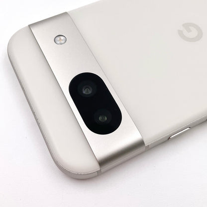 【全額返金保証】【最速発送】Google Pixel 8a 128GB Porcelain(ポーセリン) SIMフリー G576D 白ロム 美品 動作確認済