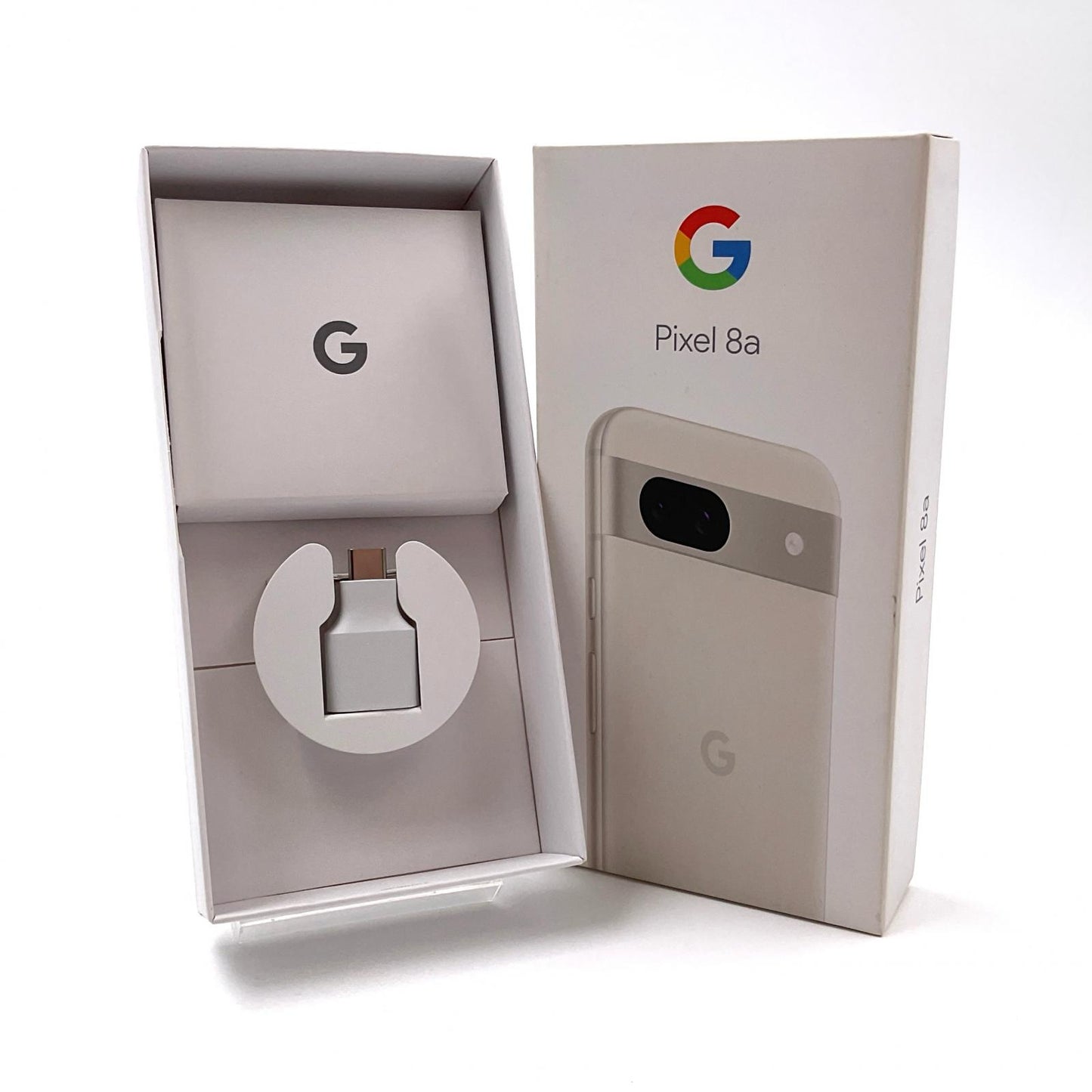 【全額返金保証】【最速発送】Google Pixel 8a 128GB Porcelain(ポーセリン) SIMフリー G576D 白ロム 美品 動作確認済