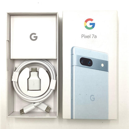 【最速発送】Google Pixel 7a 128GB Sea SIMフリー G82U8 白ロム【難有】