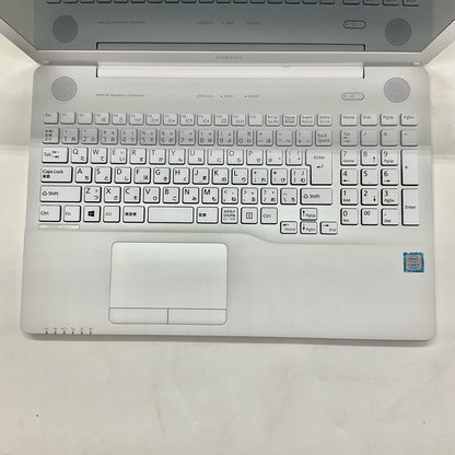 【全額返金保証】【最速発送】FUJITSU LIFEBOOK AH51/C3 FMVA51C3WZ Intel(R) Core(TM) i7-7700HQ CPU @ 2.80GHz 8GB 動作確認済