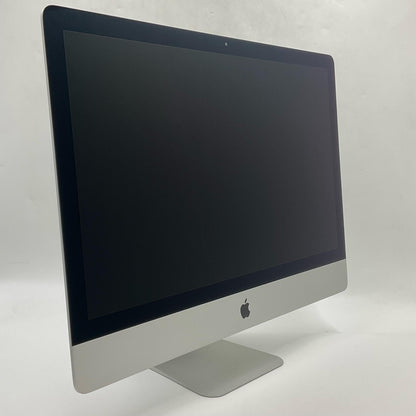 【全額返金保証】【最速発送】Apple iMac 27インチ 4GHz クアッドコア Intel Core i7 32GB フュージョンドライブ 1TB シルバー 動作確認済