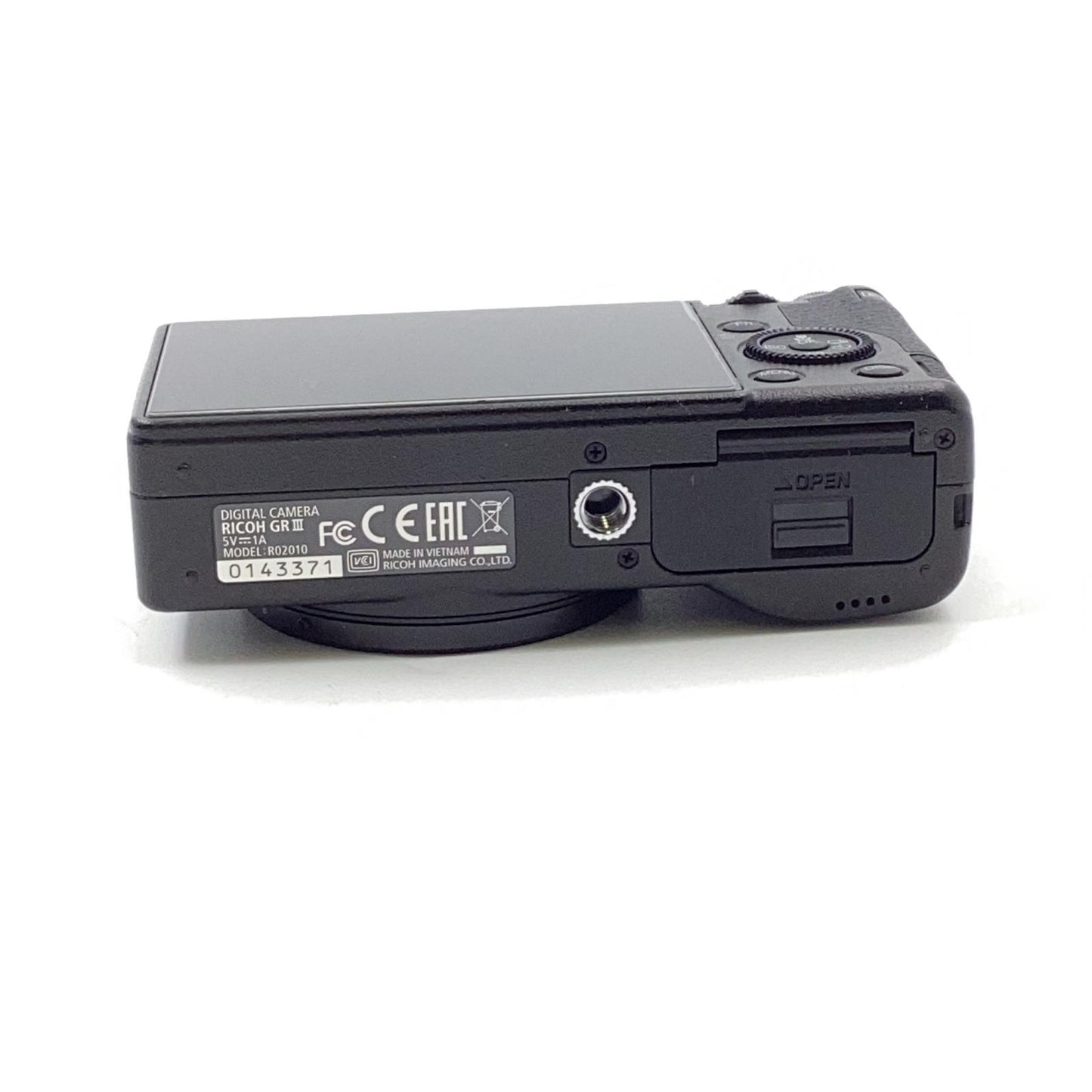 【全額返金保証】【最速発送】RICOH コンパクトデジタルカメラ GR III 超美品 動作確認済