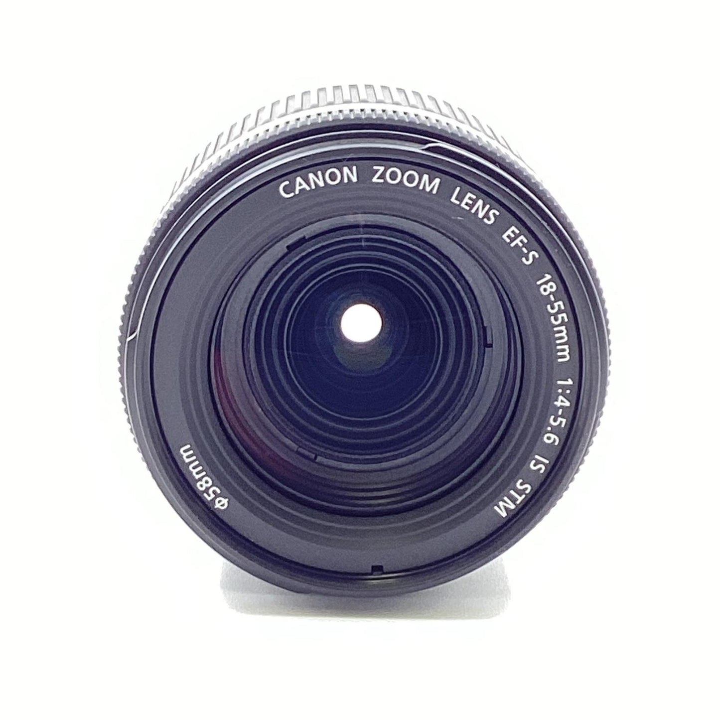 【全額返金保証】【最速発送】Canon EF-S18-55mm F4-5.6 IS STM 美品 動作確認済