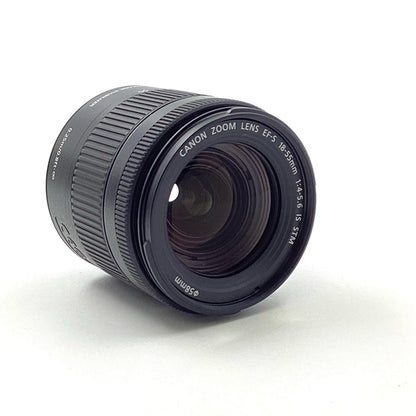 【全額返金保証】【最速発送】Canon EF-S18-55mm F4-5.6 IS STM 美品 動作確認済