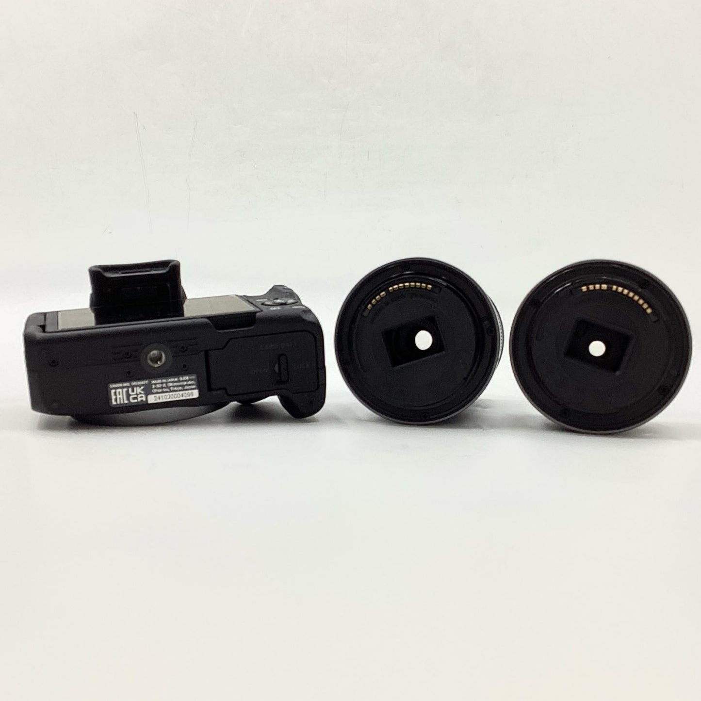 【全額返金保証】【最速発送】Canon デジタル一眼 EOS R50 ダブルズームキット [ブラック] ブラック 美品 動作確認済