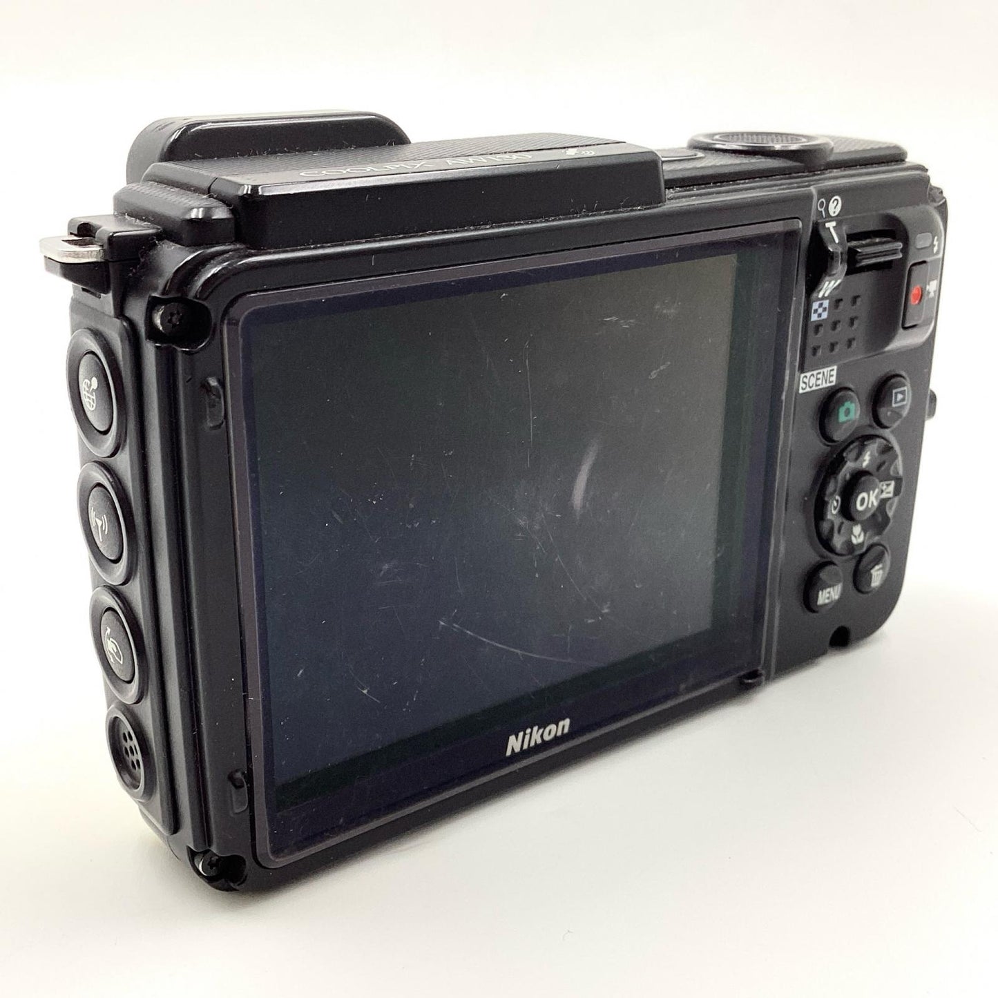 【全額返金保証】【最速発送】Nikon コンパクトデジタルカメラ COOLPIX AW130　イエロー 動作確認済