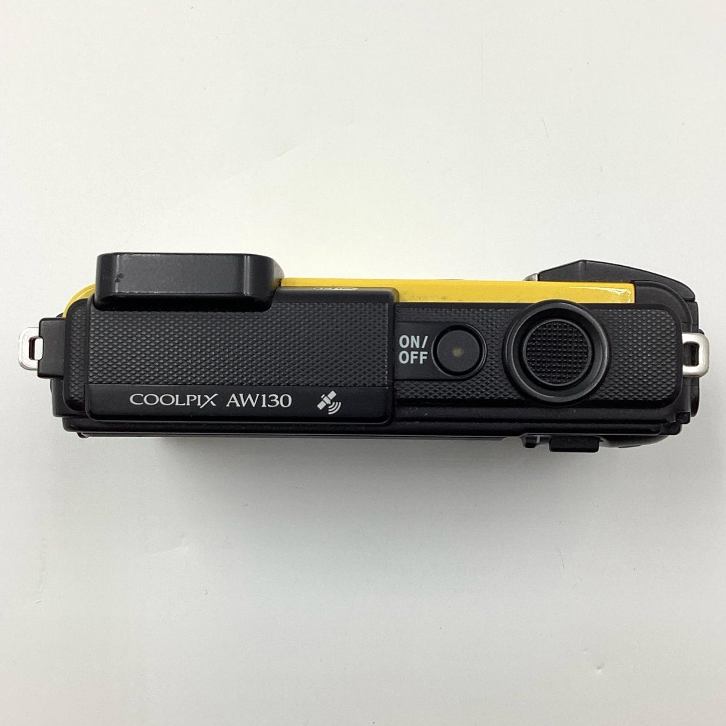 【全額返金保証】【最速発送】Nikon コンパクトデジタルカメラ COOLPIX AW130　イエロー 動作確認済