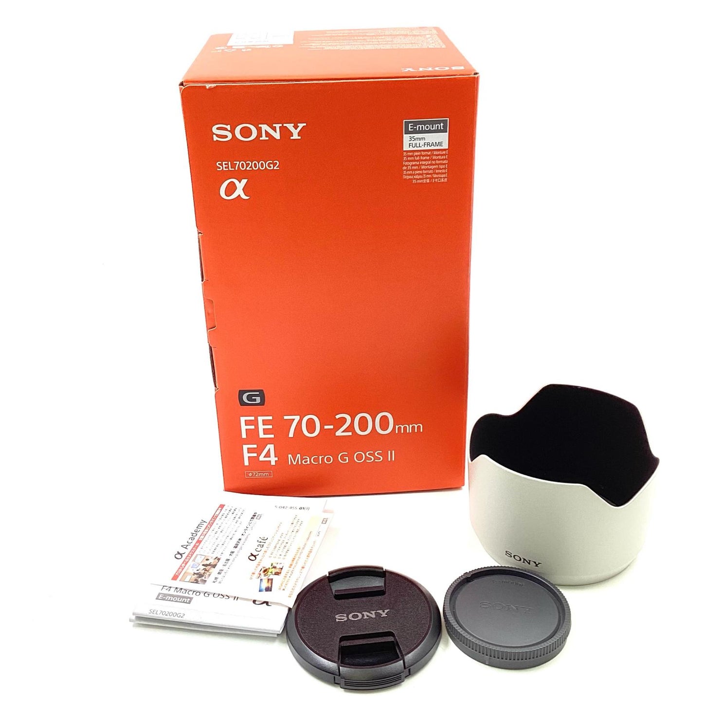 【全額返金保証】【最速発送】Sony FE 70-200mm F4 Macro G OSS II SEL70200G2 超美品 動作確認済