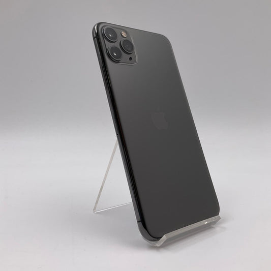 【全額返金保証】【最速発送】Apple iPhone iPhone 11 Pro Max 256GB スペースグレイ au SIMフリー 白ロム 動作確認済 76%