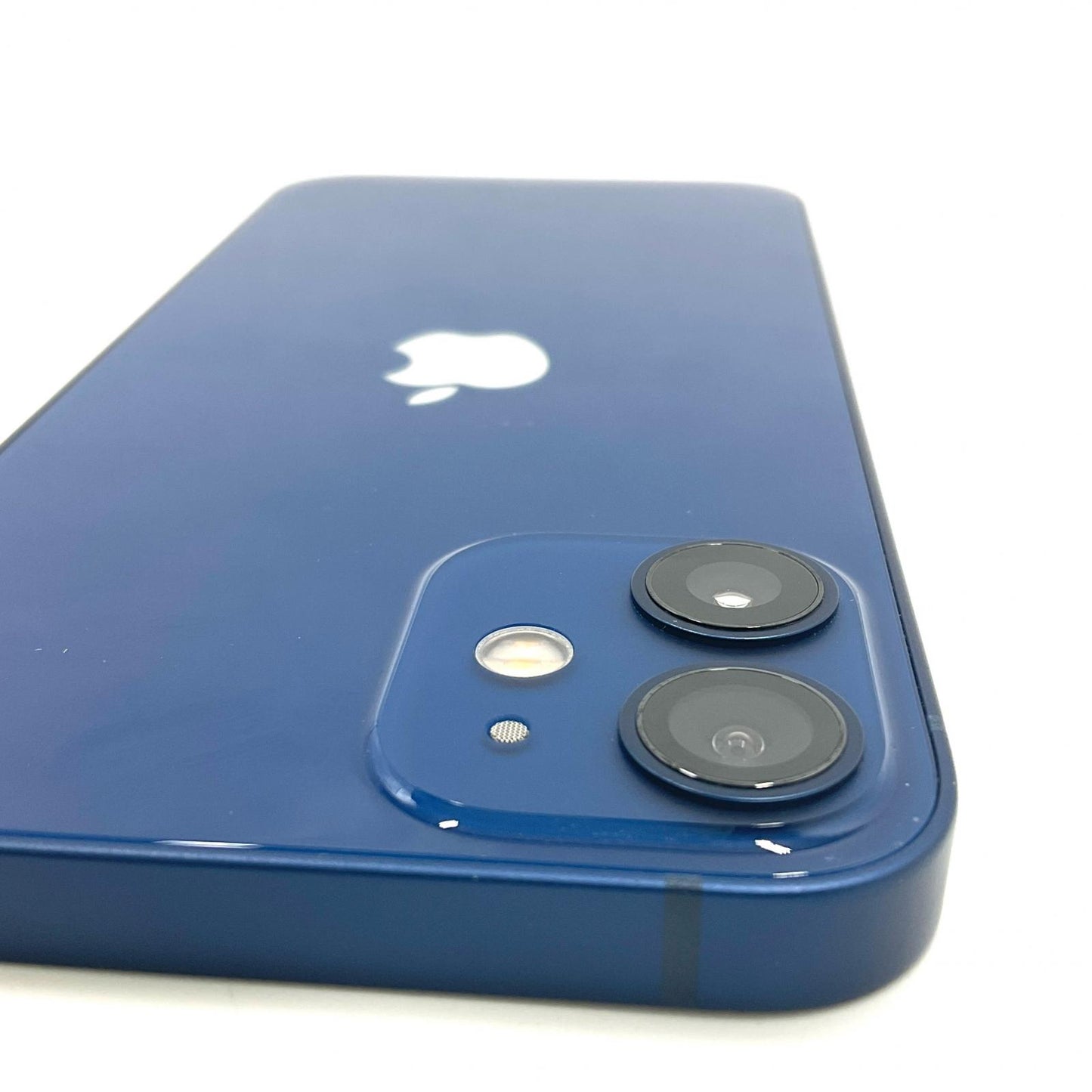 【全額返金保証】【最速発送】Apple iPhone iPhone 12 mini 64GB ブルー au SIMフリー 白ロム 動作確認済 77%