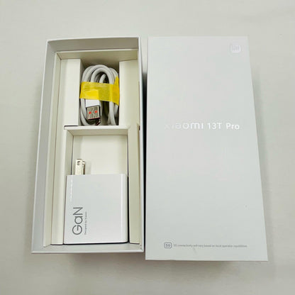【全額返金保証】【最速発送】Xiaomi Xiaomi 13T Pro 256GB ブラック SIMフリー 23088PND5R 白ロム 美品 動作確認済