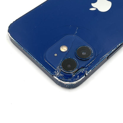 【最速発送】Apple iPhone iPhone 12 128GB ブルー Softbank 白ロム【難有】 74%