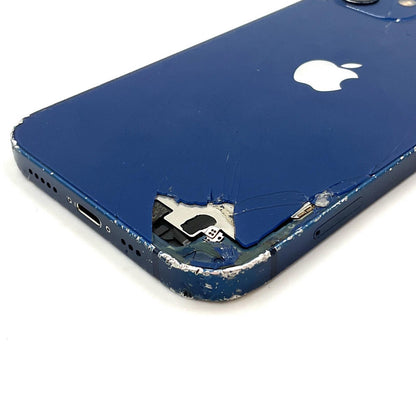 【最速発送】Apple iPhone iPhone 12 128GB ブルー Softbank 白ロム【難有】 74%