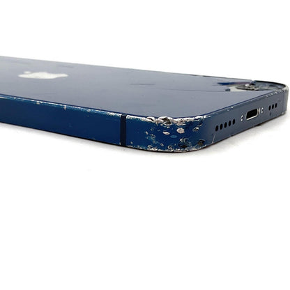 【最速発送】Apple iPhone iPhone 12 128GB ブルー Softbank 白ロム【難有】 74%
