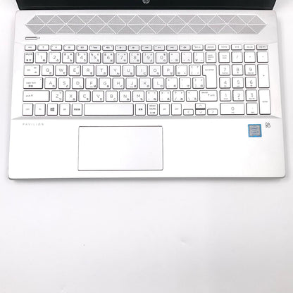 【全額返金保証】【最速発送】HP Pavilion Laptop 15cu-0004TU Intel(R) Core(TM) i5-8250U CPU @ 1.60GHz 1.80GHz 8GB M.2 SSD 128GB 動作確認済