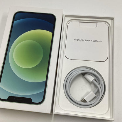 【全額返金保証】【最速発送】Apple iPhone iPhone 12 128GB グリーン Softbank SIMフリー 白ロム 動作確認済 79%