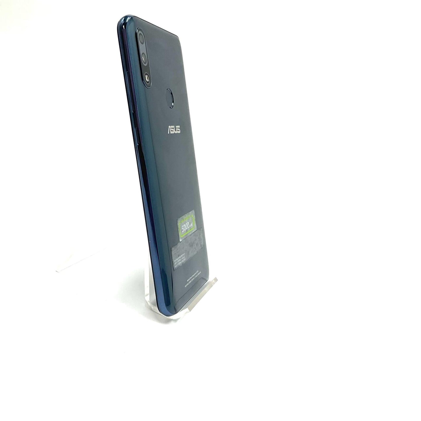 【全額返金保証】【最速発送】ASUS ZenFone Max Pro 64GB ミッドナイトブルー SIMフリー ASUS_X01BDA 白ロム 美品 動作確認済